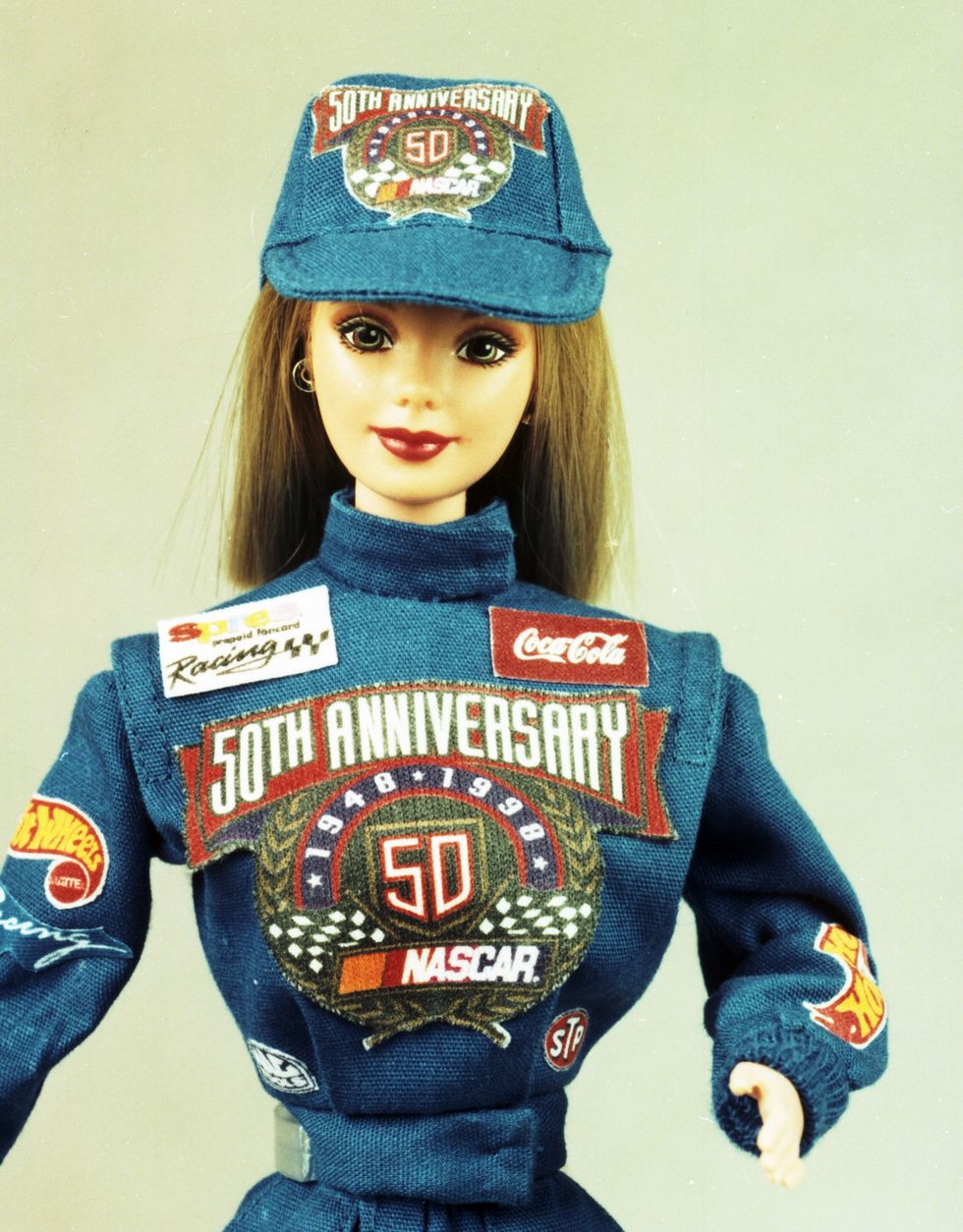 1998 barbie nascar 50th anniversary