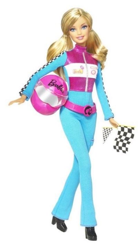 barbie i can be race car driver