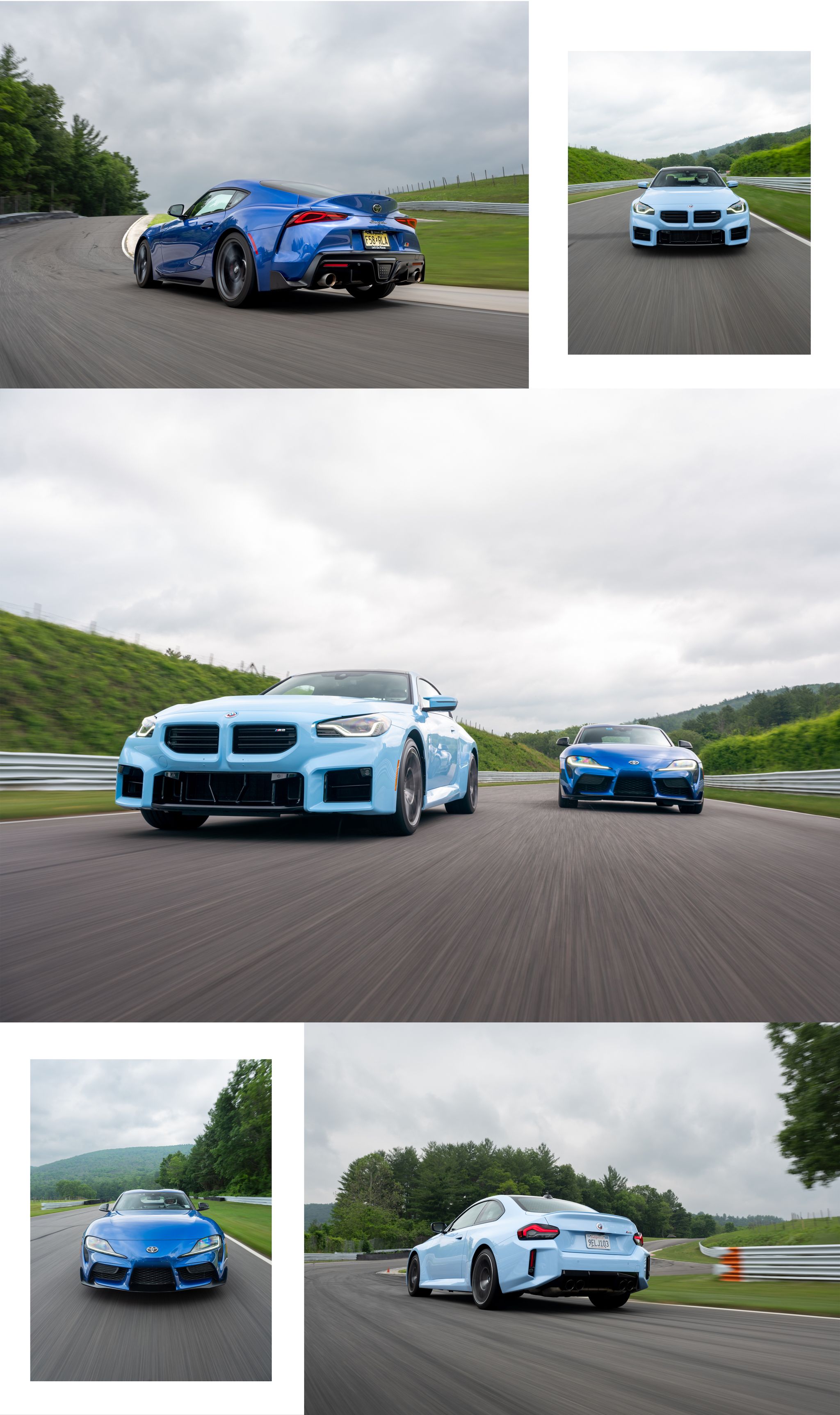2023 bmw m2 and 2023 toyota gr surpa