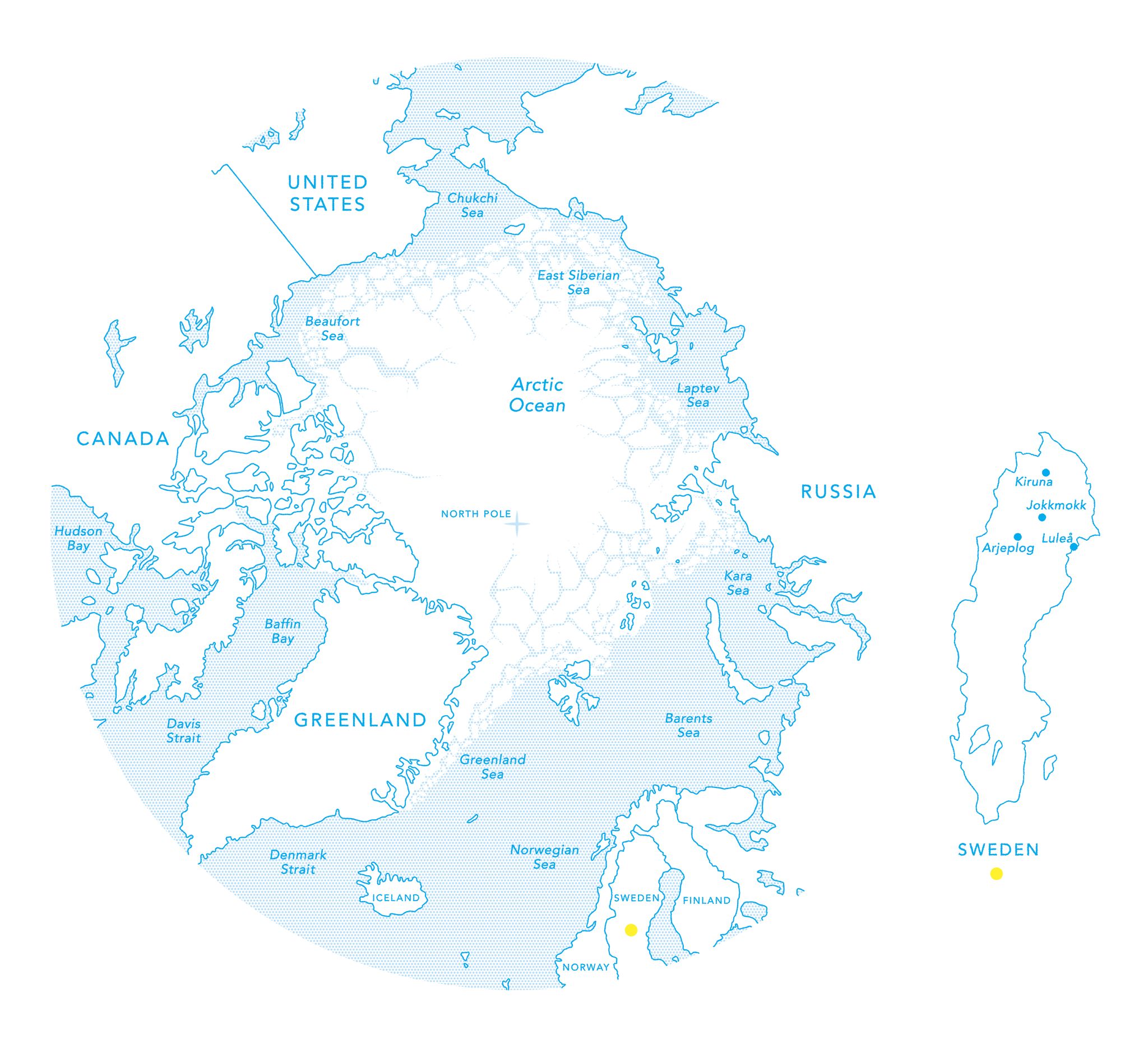 arctic circle map