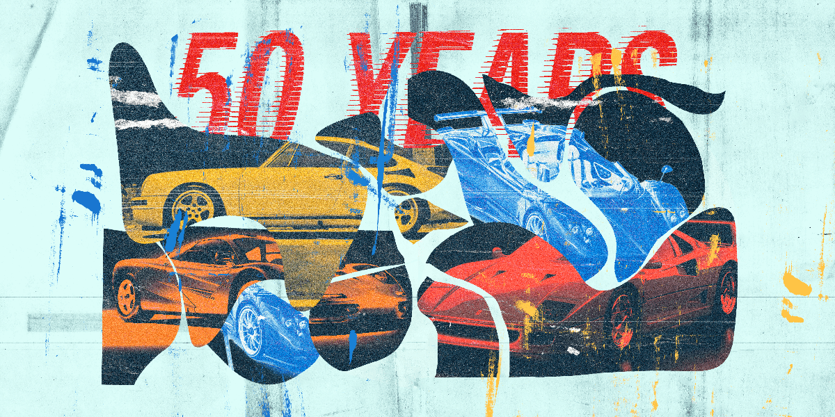 50 years coolest cars